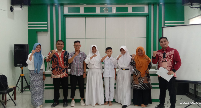 GANDENG PEGIAT LITERASI, MTsN 2 BOALEMO BENTUK KOMUNITAS LITERASI