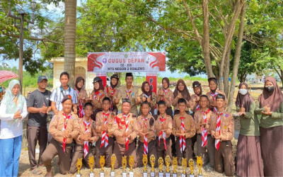 MTSN 2 BOALEMO ANTAR KWARAN PAGUYAMAN RAIH JUARA UMUM JAMBORE III BOALEMO