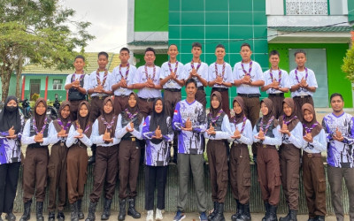 PASUKAN ELANG DAN RAFLESIA PANGKALAN MTSN 2 BOALEMO SIAP HARUMKAN NAMA MADRSAH DI JAMBORE CABANG Ke-3